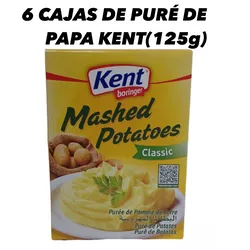 PURE DE PAPA CON LECHE (6 CAJAS) KENT🥔🥔🥔🥔🥔🥔