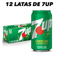 REFRESCO 7UP DE LIMON ( 12 LATAS)