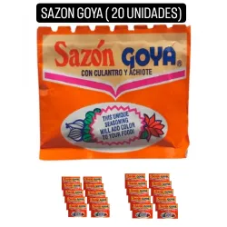 Sazon Goya ( 20 unidades)