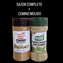 SAZON COMPLETO + COMINO MOLIDO BADIA