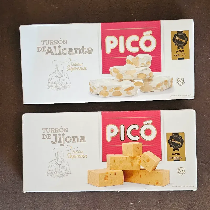 Turron Alicante y Jijona( 1 y 1)