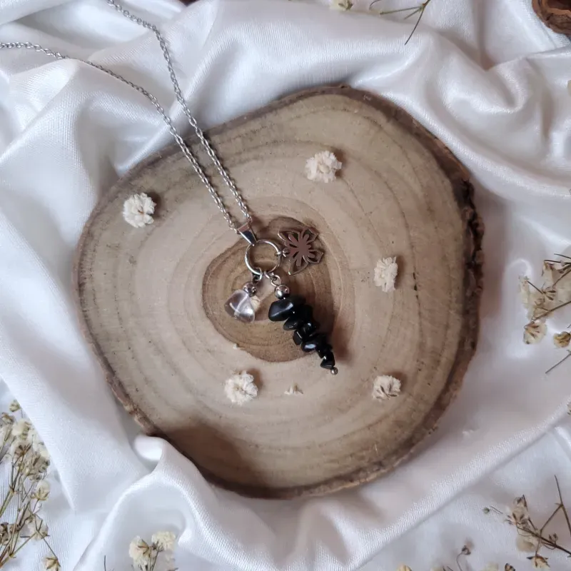 Cadena SIGILIA CUSTODIA - Obsidiana