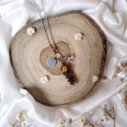 Cadena SIGILIA CUSTODIA - Ojo de Tigre