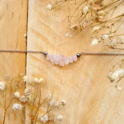 Manilla ALICE BRUMA - Cuarzo Rosa