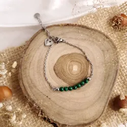 Manilla ALICE HALO - Malaquita Verde -