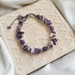 Pulsera NÁYADE ENCANTADA Amatista 