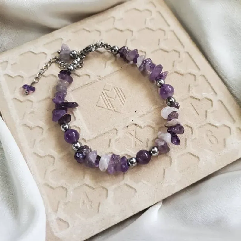 Pulsera NÁYADE ENCANTADA Amatista 