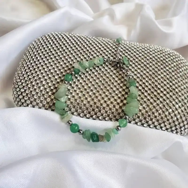 Pulsera NÁYADE ENCANTADA de Aventurina Verde Modelo 2