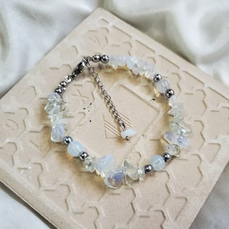Pulsera NÁYADE ENCANTADA de Piedra de Luna Modelo 2