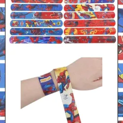 Pulseras bofetada Spiderman y Unicornios