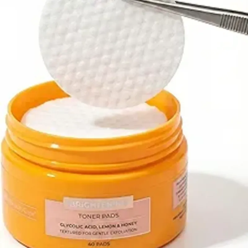 Almohadillas Tónicas de Ácido Glicólico,Limón y Miel