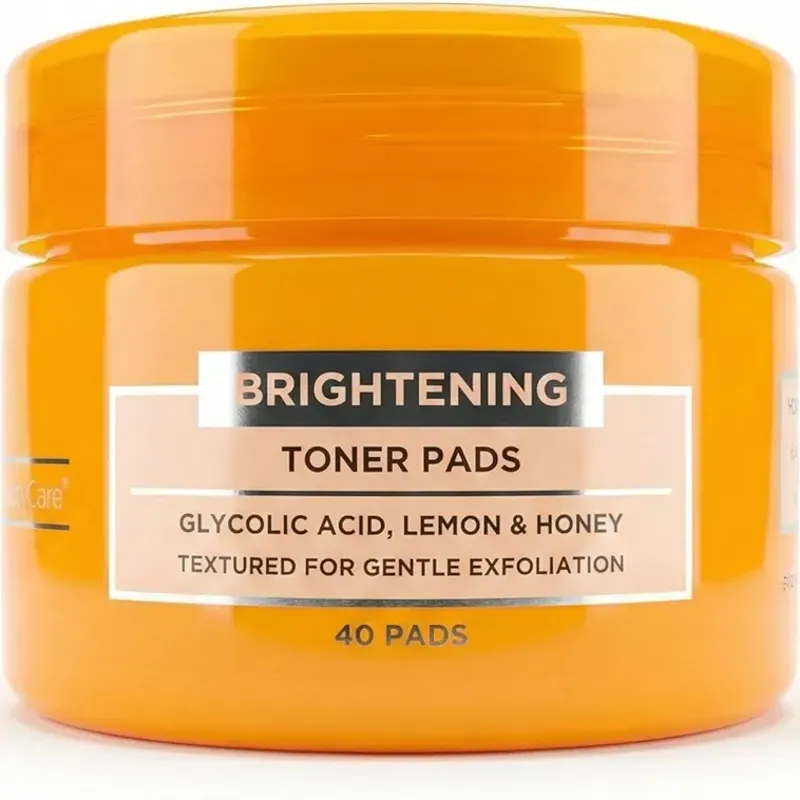 Almohadillas Tónicas de Ácido Glicólico,Limón y Miel