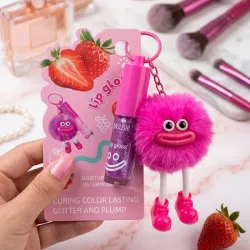Brillo Labial con Llavero de Peluche