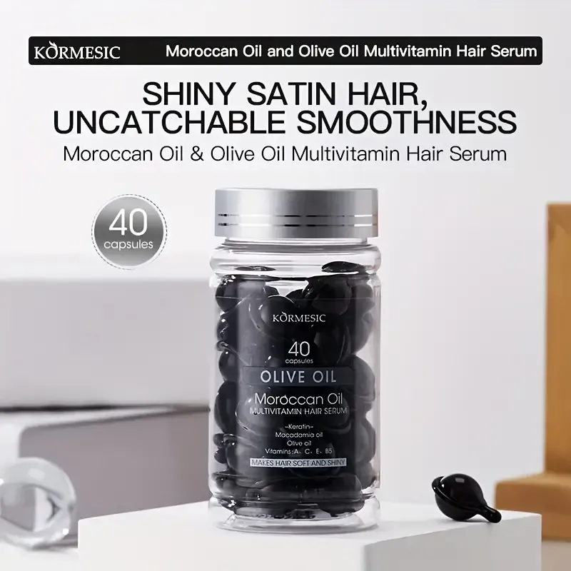 Cápsulas Capilares de Aceite de Oliva