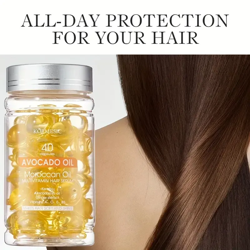 Cápsulas Capilares de Aguacate