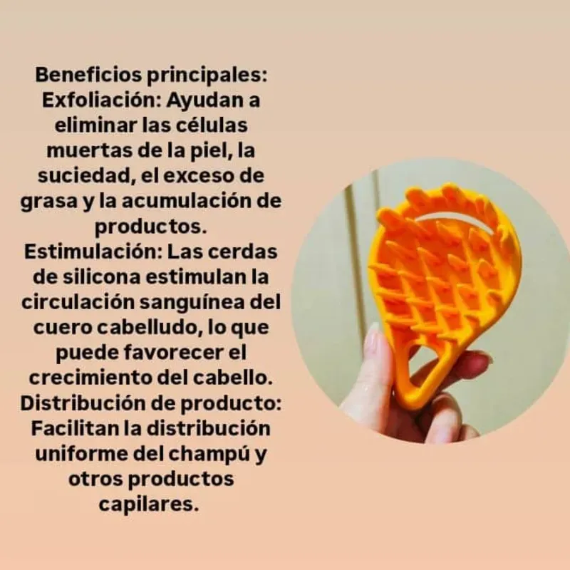 Masajeador capilar 💆🏻‍♀️