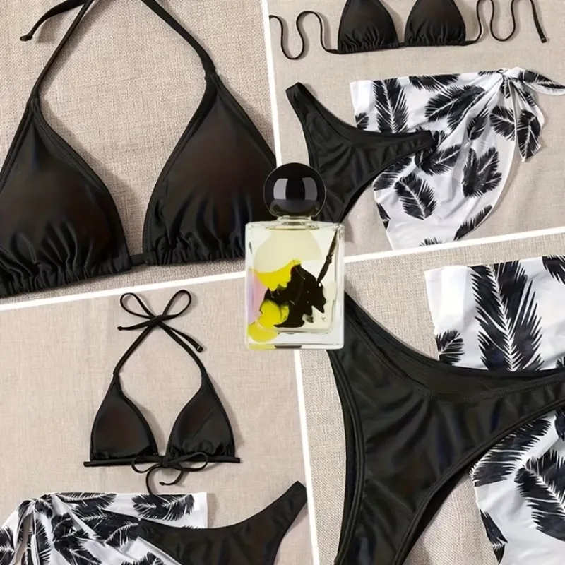 Conjunto de bikini de 3 piezas