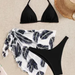 Conjunto de bikini de 3 piezas