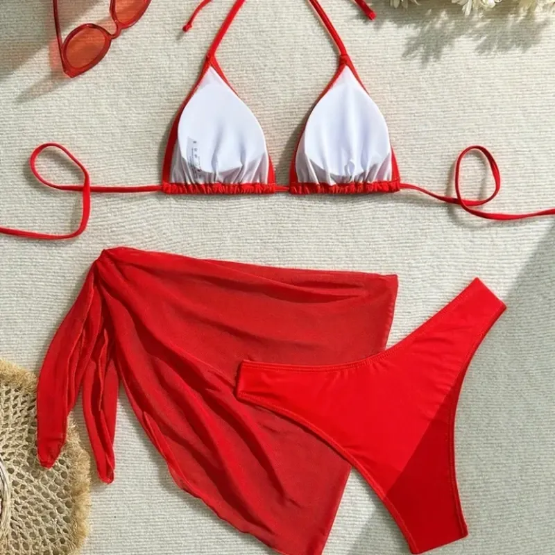 Conjunto de bikini de 3 piezas