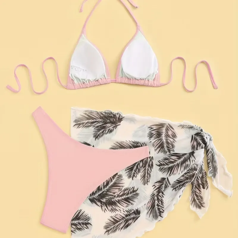 Conjunto de bikini de 3 piezas