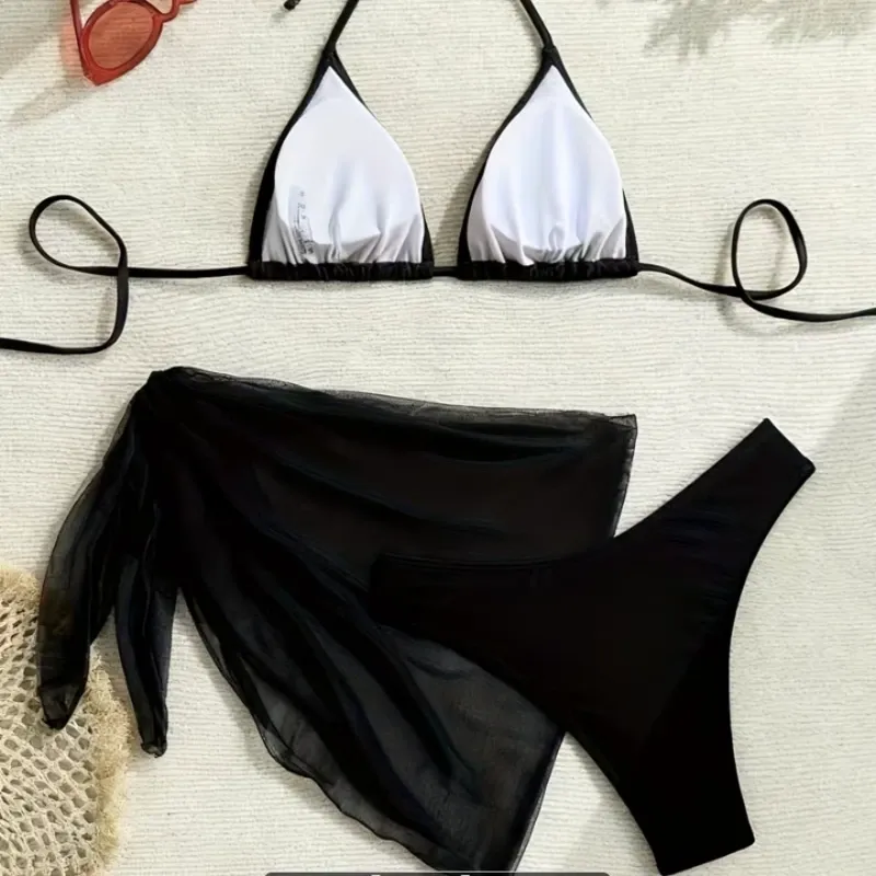 Conjunto de bikini de 3 piezas