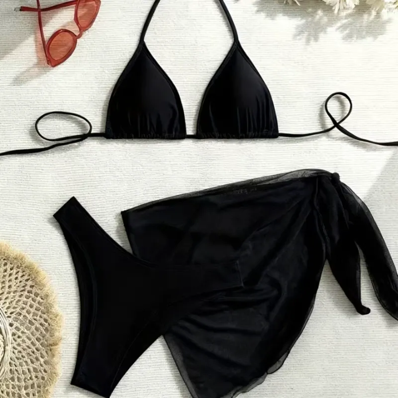 Conjunto de bikini de 3 piezas