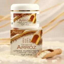 Crema de Arroz Aclarante y Anti-Acné