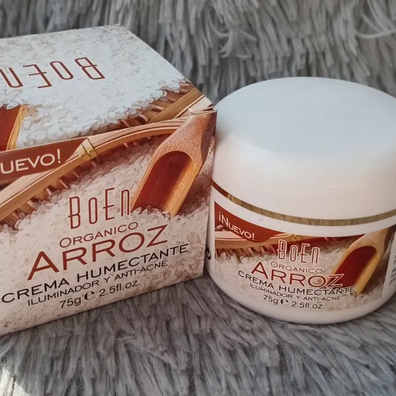Crema de Arroz Aclarante y Anti-Acné
