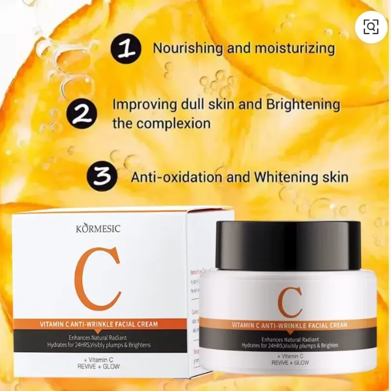 Crema Facial de Vitamina C Kormesic