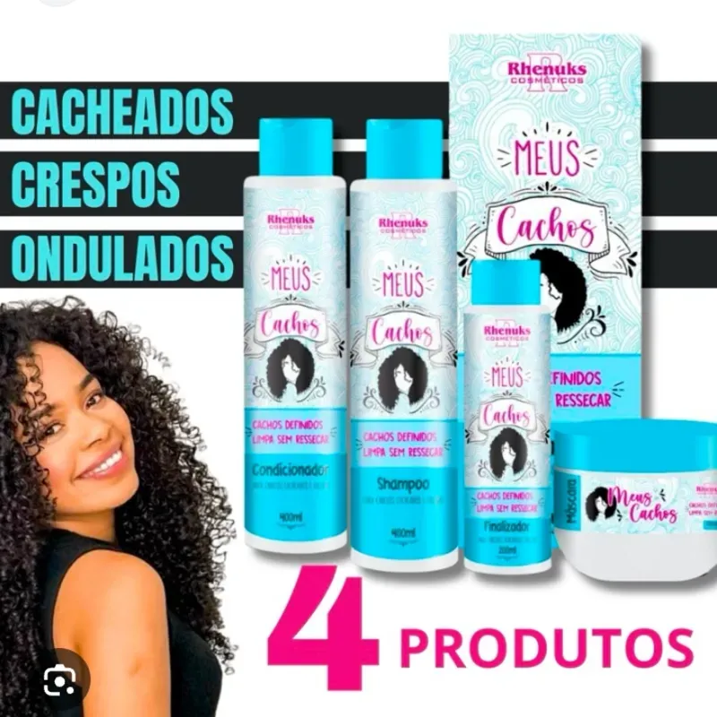 Kit Capilar Meus Cachos