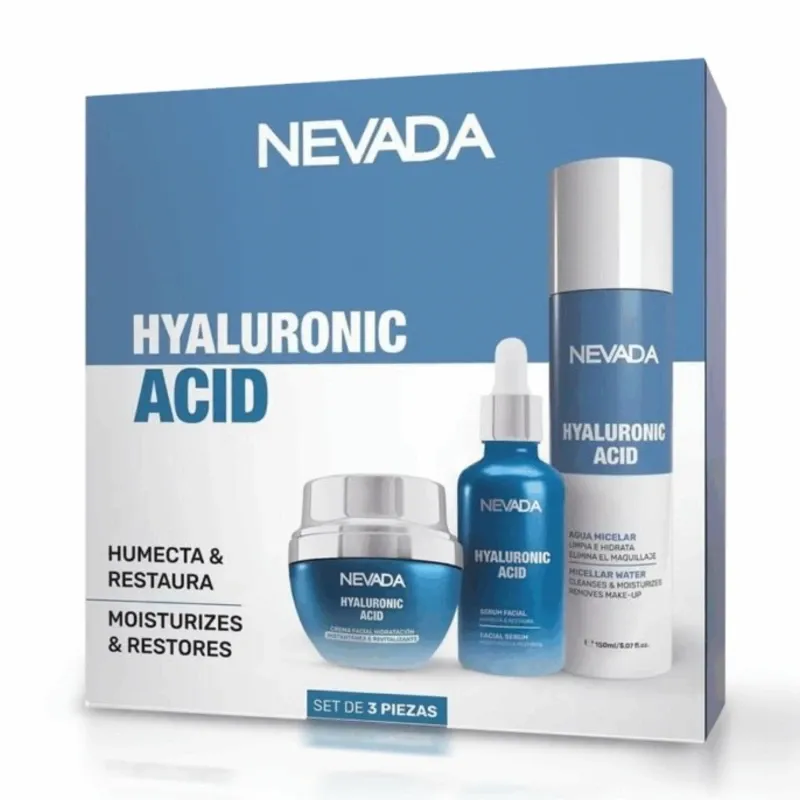 Kit de Ácido Hialurónico Nevada de 3 Piezas