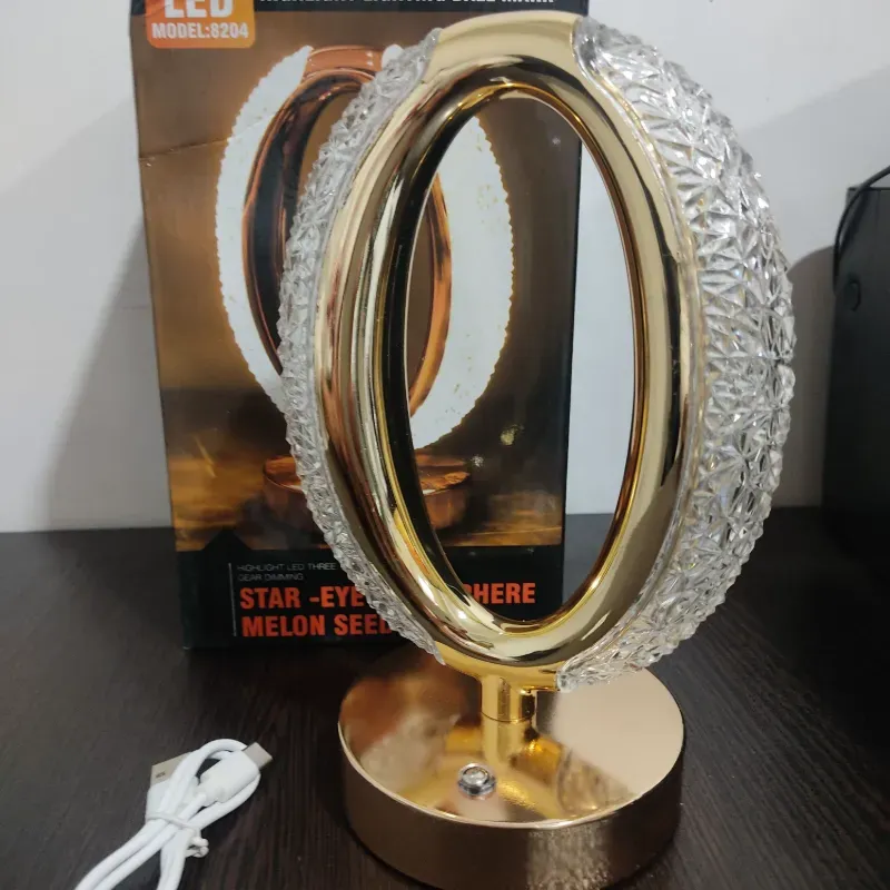 Lámpara Led Ovalada Táctil