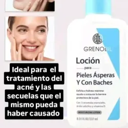 Loción para Pieles Ásperas y con Baches.