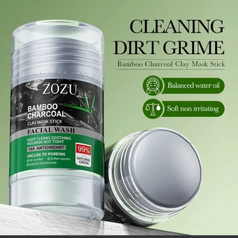 Mascarilla de Carbón de bambú en barra