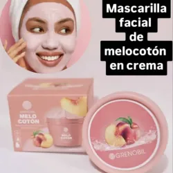 Mascarilla Facial de Melocotón