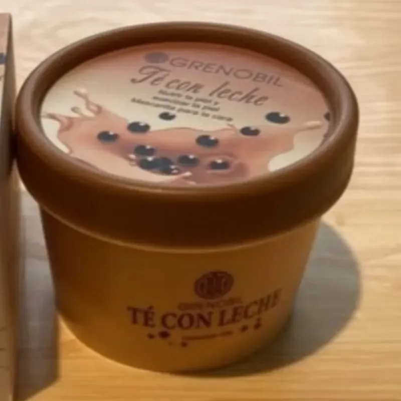 Mascarilla Facial de Té con Leche