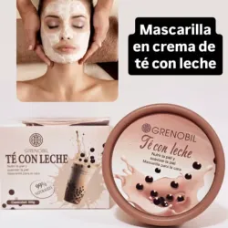 Mascarilla Facial de Té con Leche