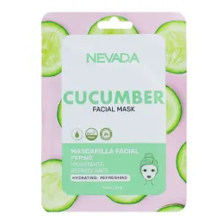 Mascarilla Facial de Velo Cucumber