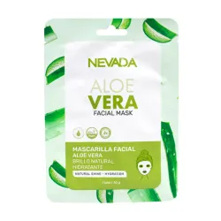 Mascarilla Facial de Velo de Aloe Vera Nevada