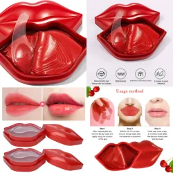 Mascarilla o parches de hidrogel para labios de colágeno