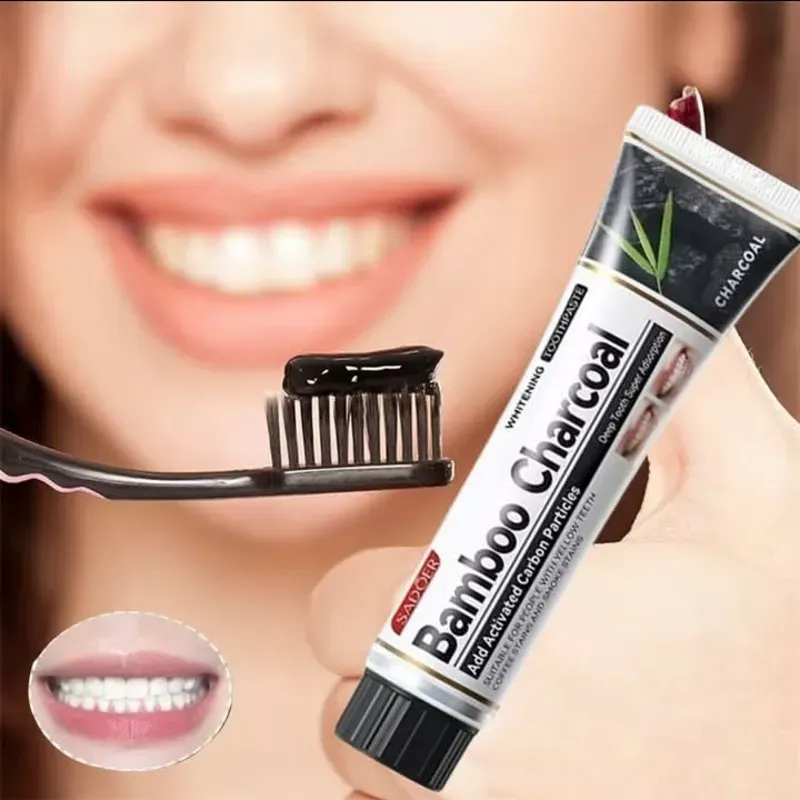Pasta de Dientes Blanqueadora de Carbón