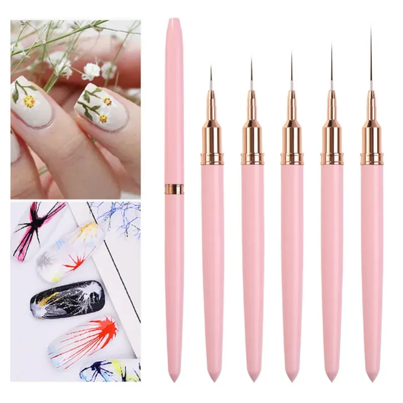 Pinceles para Decoración de Uñas 💅