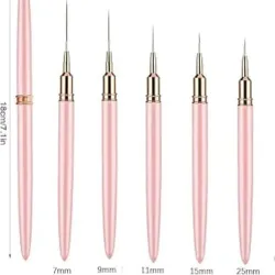 Pinceles para Decoración de Uñas 💅