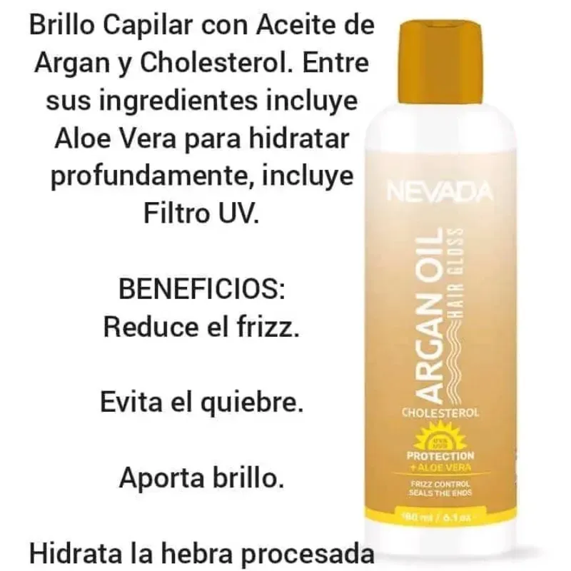 Reparador Capilar Nevada De Argán