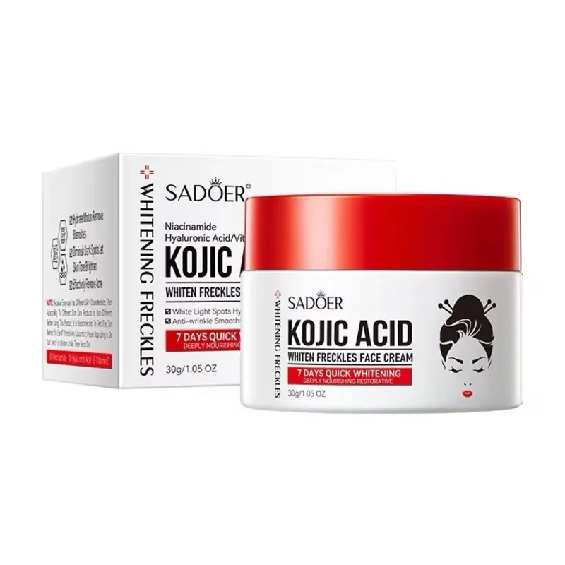 Sadoer Kojic Acid Whitening Freckles Face Cream