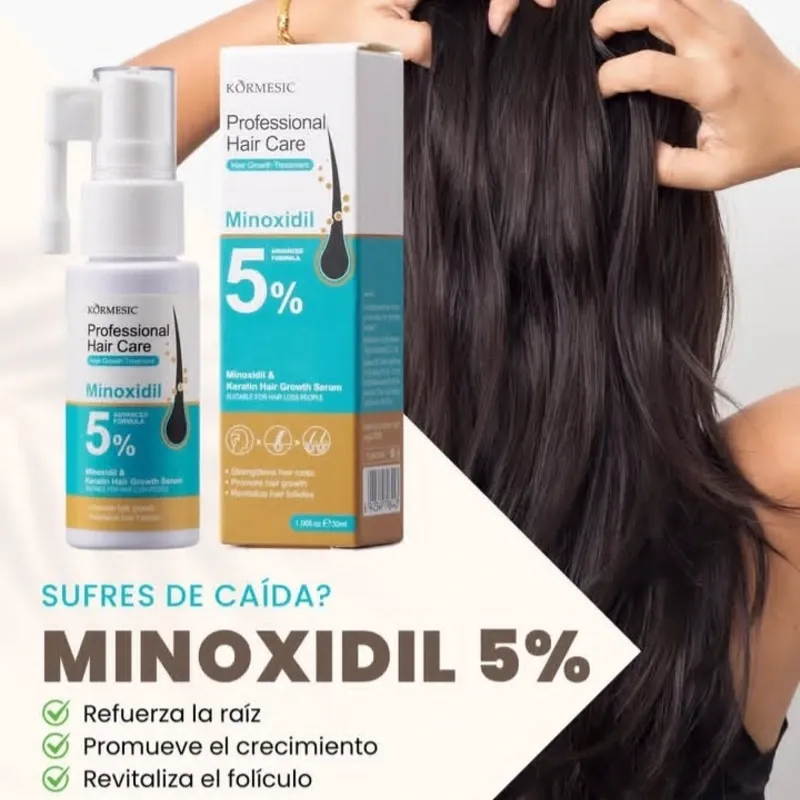 Sérum de Minoxidil con Keratina