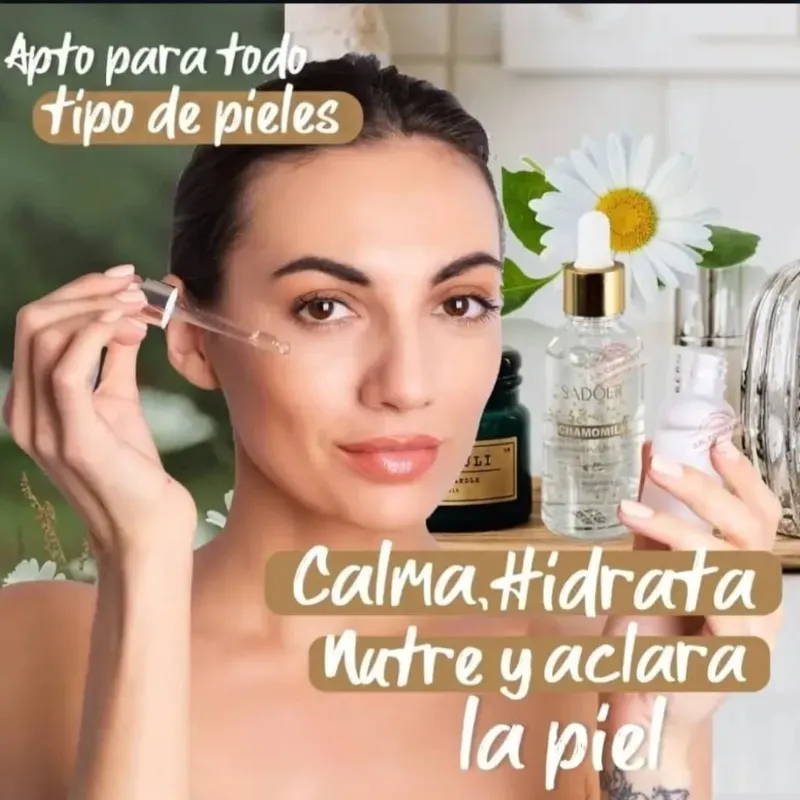 Sérum Facial de Manzanilla