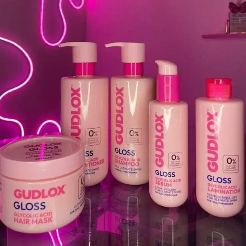 Set Capilar Gudlox Gloss de Ácido Glicólico