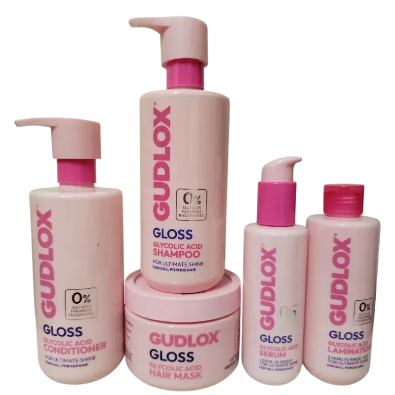 Set Capilar Gudlox Gloss de Ácido Glicólico