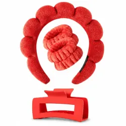 Set Rojo de Diadema, Muñequeras y Pellizco